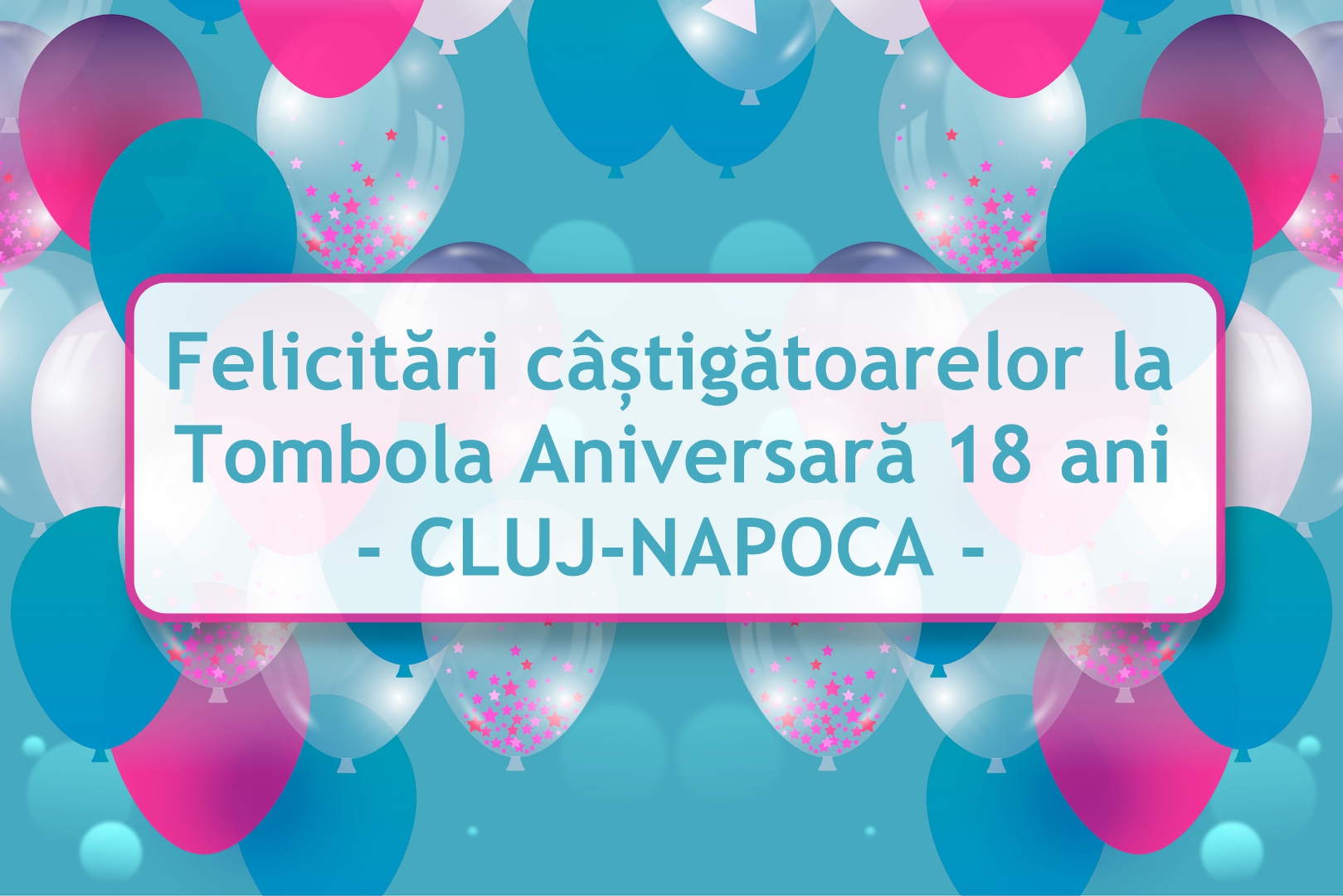 🎊Mămici câștigătoare la 🎈Tombola Aniversară Lifeline 18 ani – CLUJ-NAPOCA –