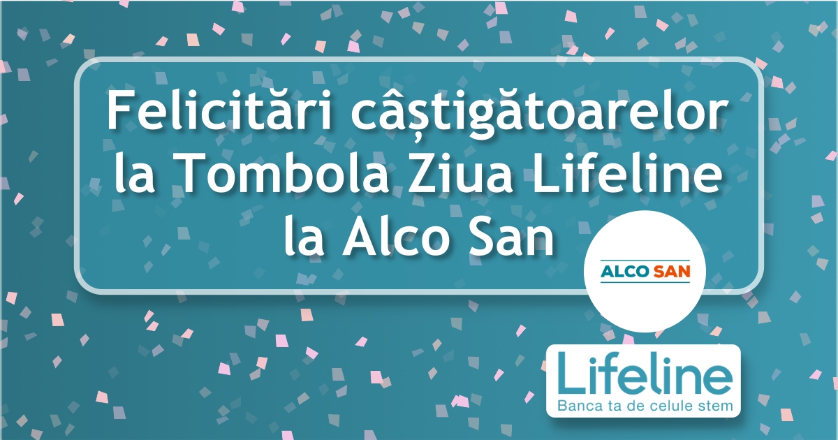 🎊Mămici câștigătoare -> 🎈Tombola Lifeline la Clinica Alco San!