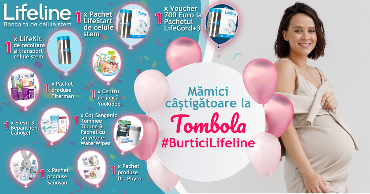 Mămică câștigătoare la Tombola #BurticiLifeline Lifeline