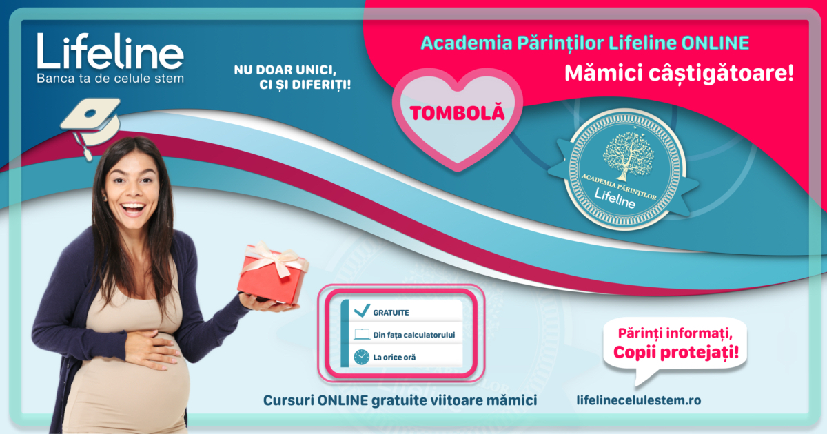 Mămici Câștigătoare la Tombola Academia Părinților Lifeline Online – Iunie 2024