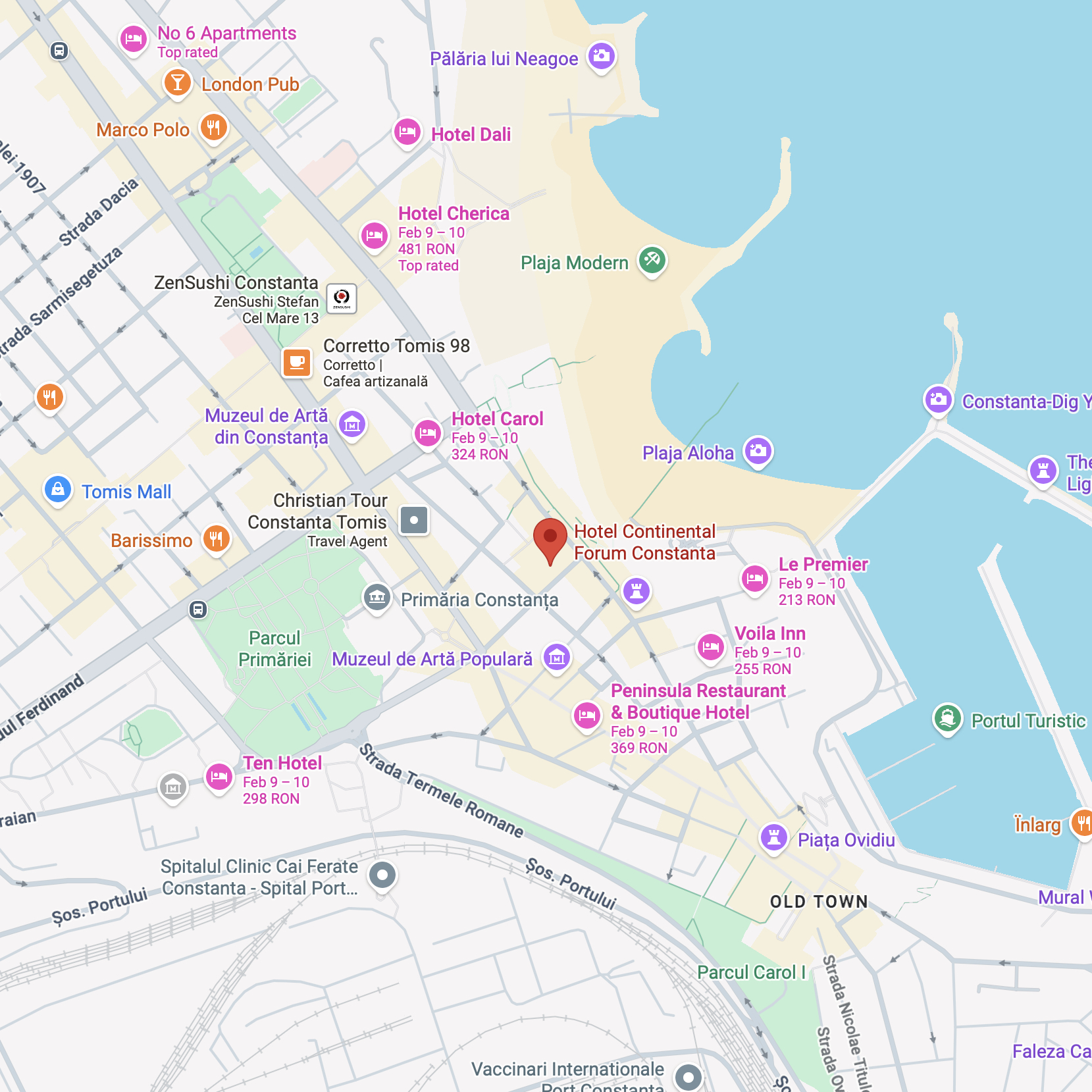 Hotel Continental Forum Constanța