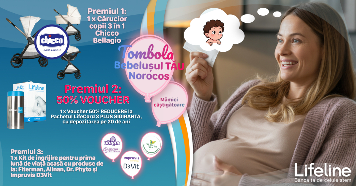 Mămici Câștigătoare la Tombola Lifeline Bebelușul TĂU Norocos – Ianuarie-Martie 2026