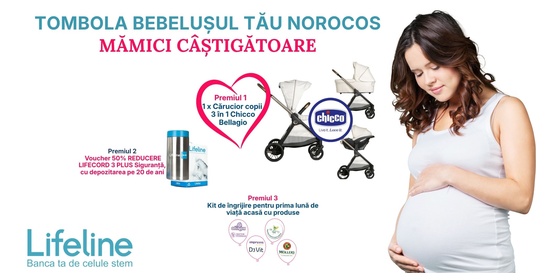 Mămici Câștigătoare la Tombola Lifeline Bebelușul TĂU Norocos – Aprilie-Iunie 2026